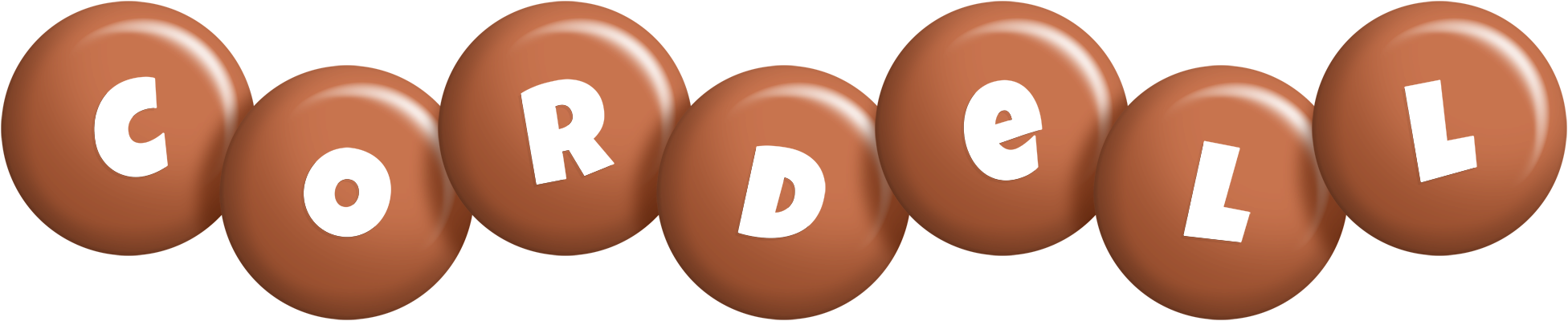 Cordell candy-brown logo