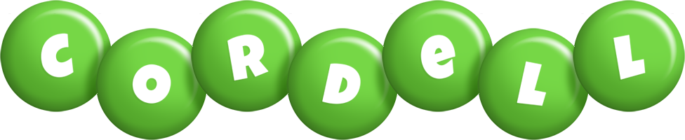 Cordell candy-green logo
