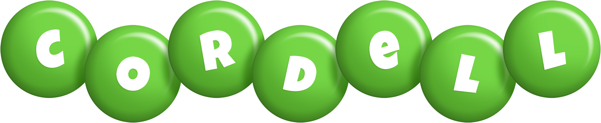 Cordell candy-green logo