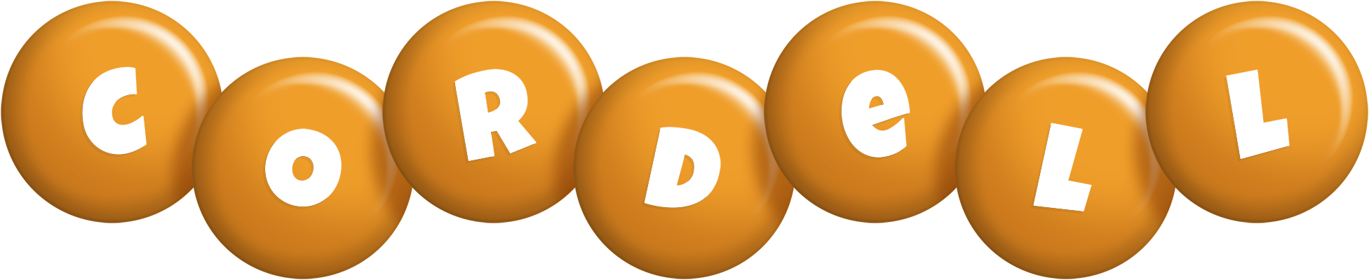 Cordell candy-orange logo