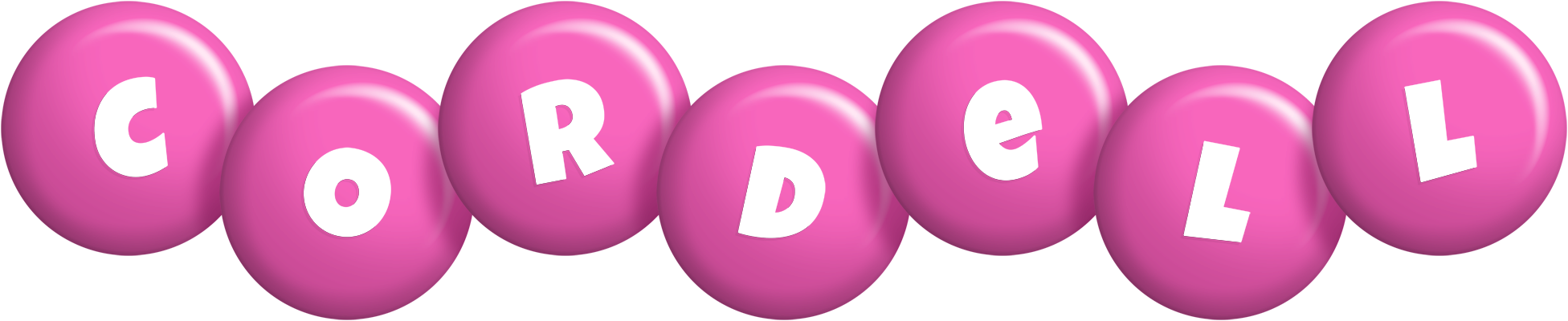 Cordell candy-pink logo