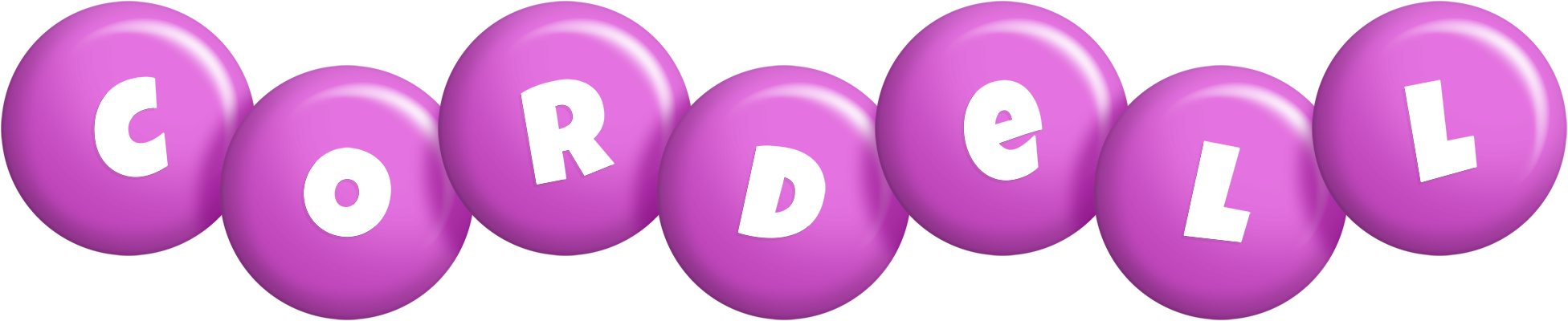 Cordell candy-purple logo