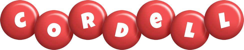 Cordell candy-red logo