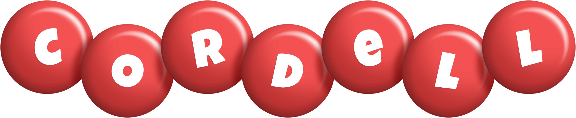 Cordell candy-red logo