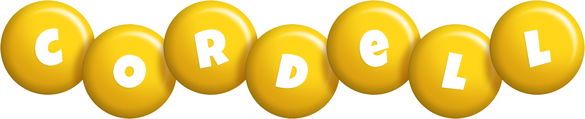 Cordell candy-yellow logo