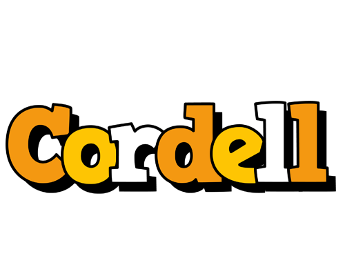 Cordell cartoon logo