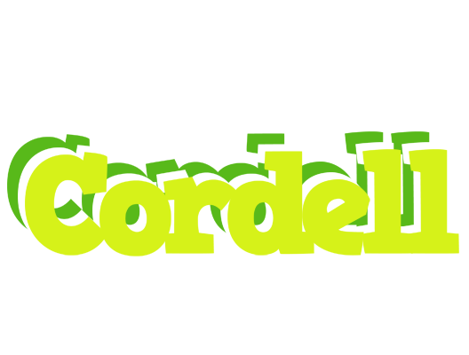 Cordell citrus logo