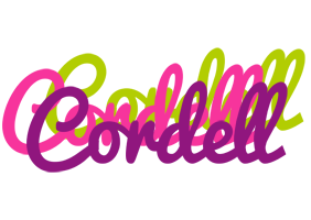 Cordell flowers logo