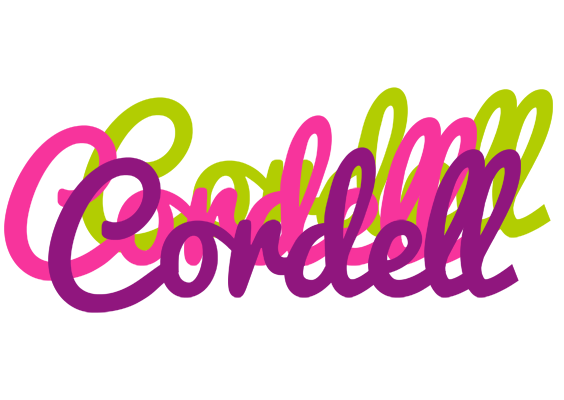 Cordell flowers logo