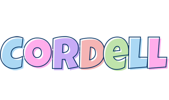 Cordell pastel logo