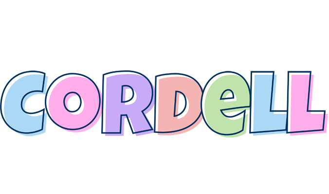 Cordell pastel logo