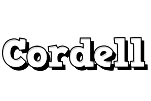 Cordell snowing logo