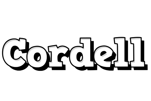 Cordell snowing logo