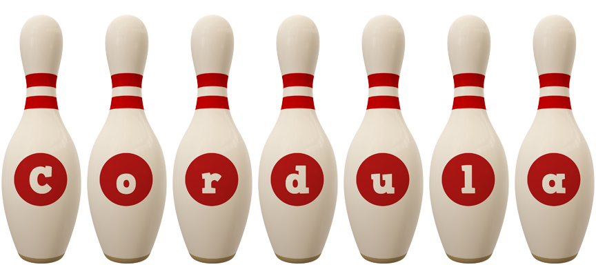 Cordula bowling-pin logo