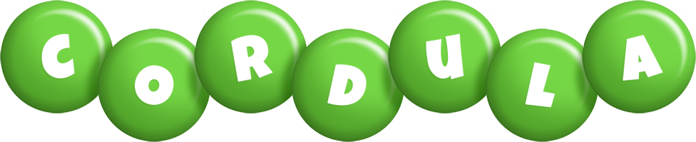 Cordula candy-green logo