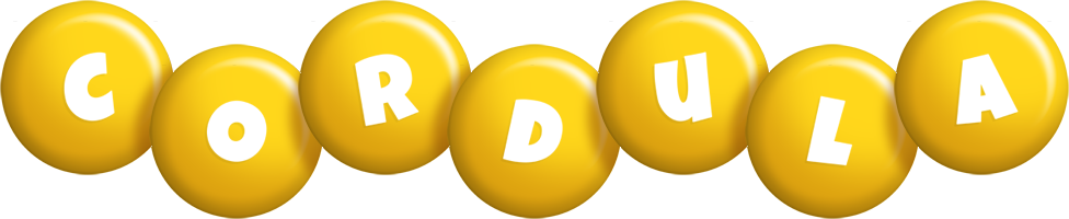 Cordula candy-yellow logo