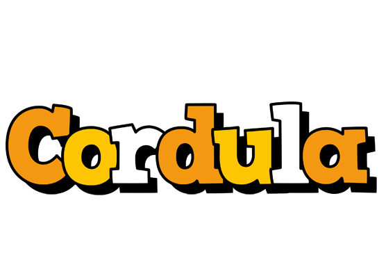 Cordula cartoon logo