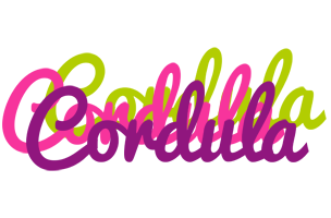 Cordula flowers logo
