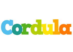 Cordula rainbows logo