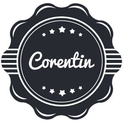 Corentin badge logo