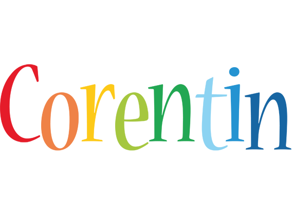 Corentin birthday logo