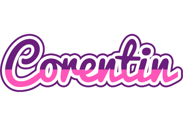 Corentin cheerful logo