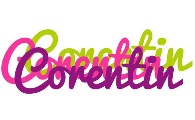 Corentin flowers logo