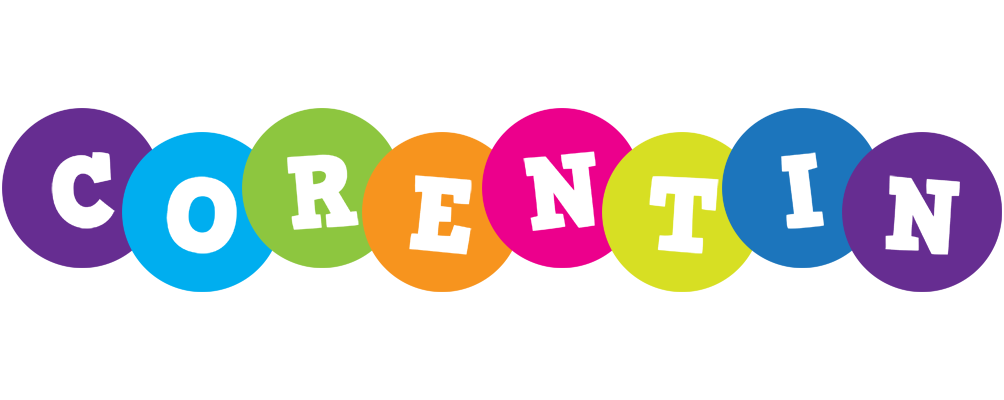 Corentin happy logo