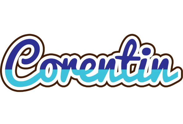 Corentin raining logo