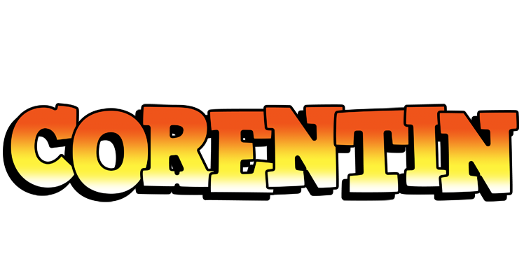 Corentin sunset logo