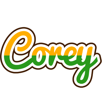 Corey banana logo