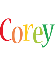 Corey birthday logo