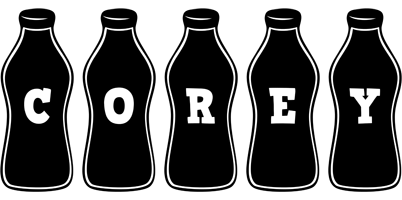 Corey bottle logo