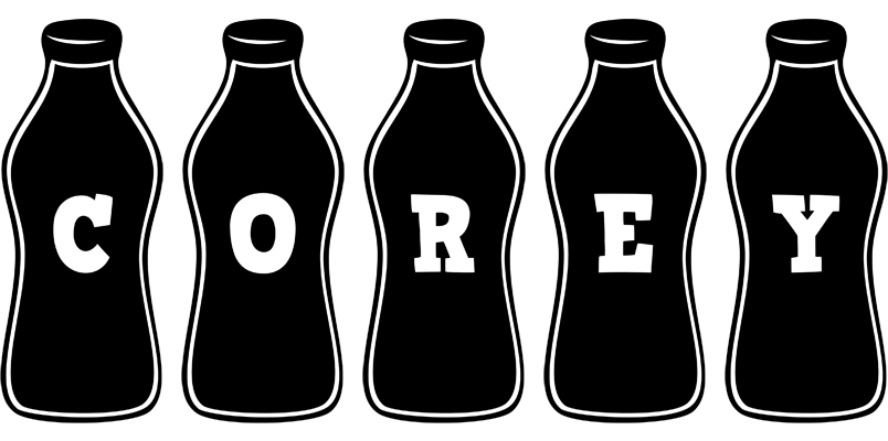 Corey bottle logo