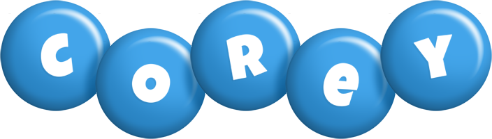 Corey candy-blue logo