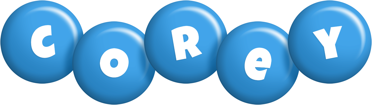 Corey candy-blue logo