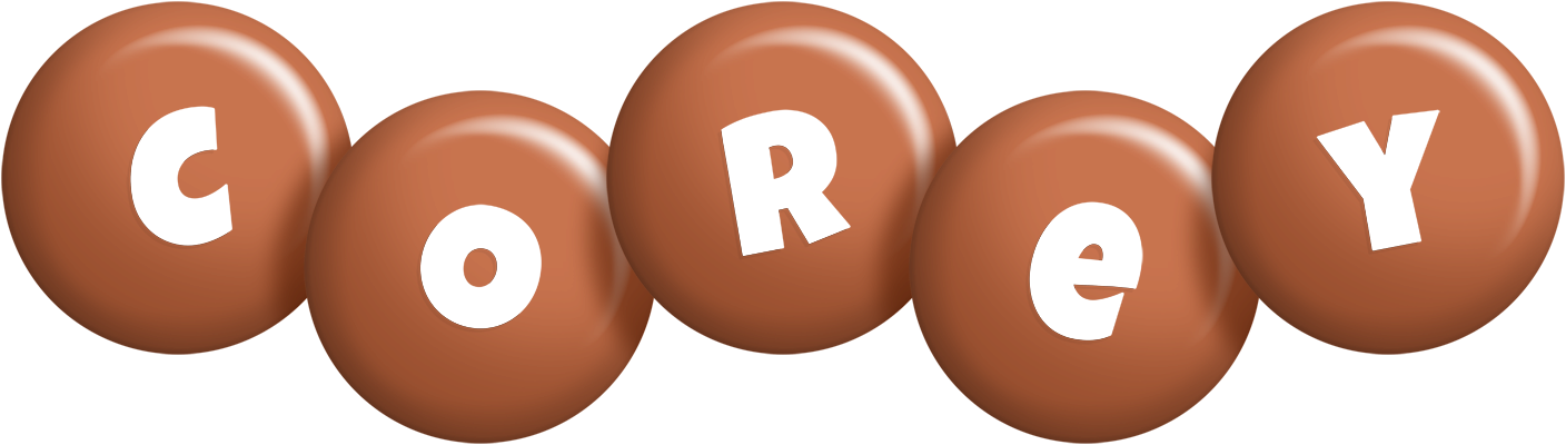 Corey candy-brown logo