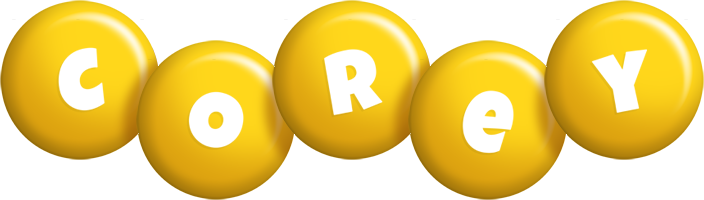 Corey candy-yellow logo
