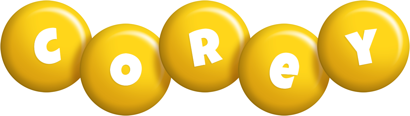 Corey candy-yellow logo