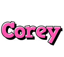 Corey girlish logo