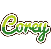 Corey golfing logo