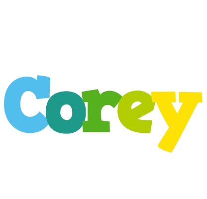 Corey rainbows logo