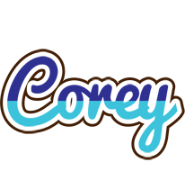 Corey raining logo