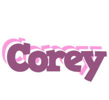 Corey relaxing logo
