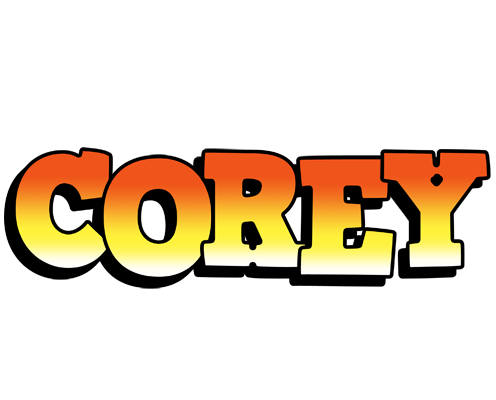 Corey sunset logo
