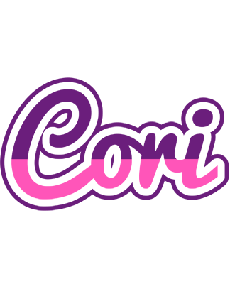 Cori cheerful logo