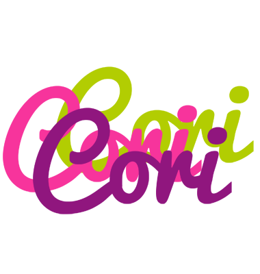 Cori flowers logo