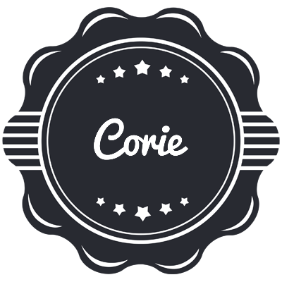 Corie badge logo