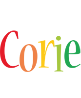 Corie birthday logo