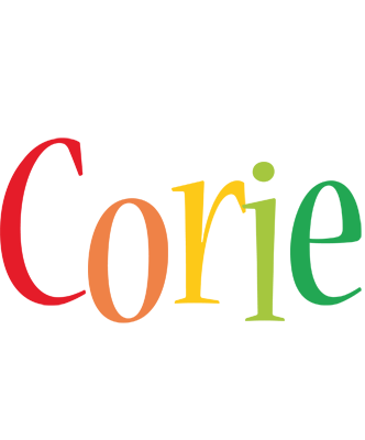 Corie birthday logo